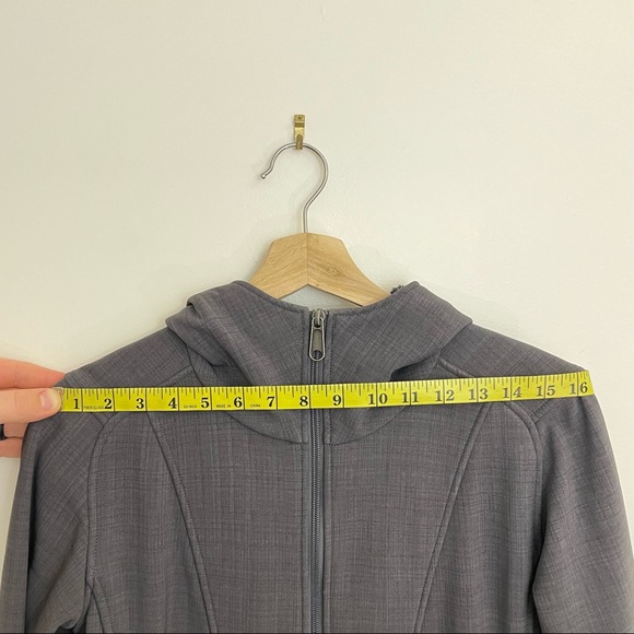 MEC | Charcoal Heather Duster Fleece Lined Coat - Picture 8 of 12